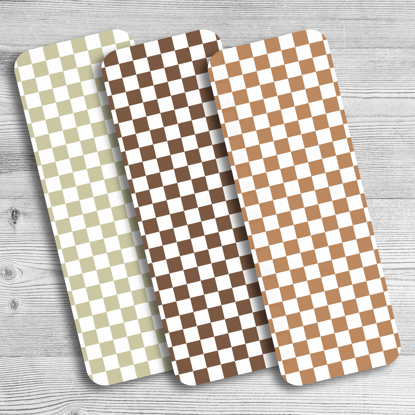 Checkered Bookmark Set by The Saltwater Press