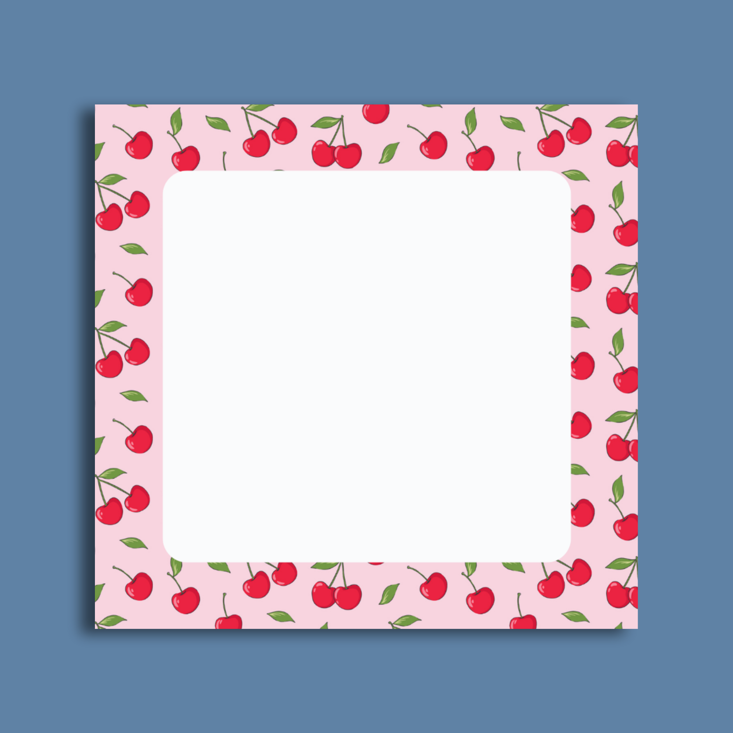 Cherry Sticky Note Pad by The Saltwater Press