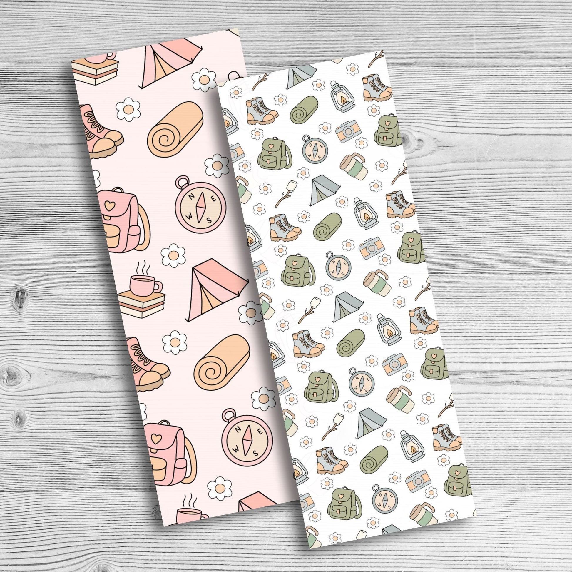 Camping Bookmark | Set of 2 by The Saltwater Press