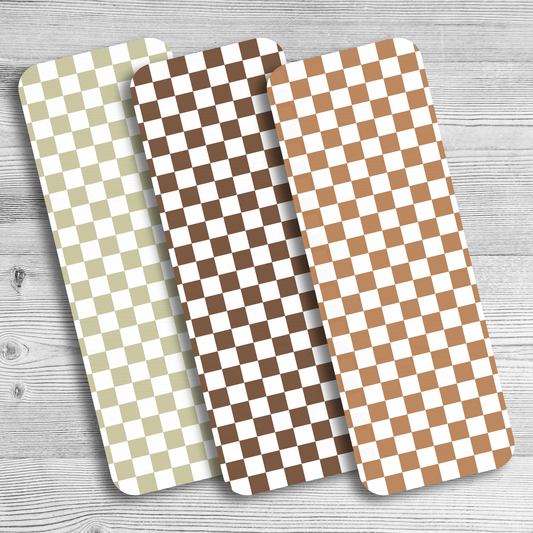 Checkered Bookmark Set by The Saltwater Press